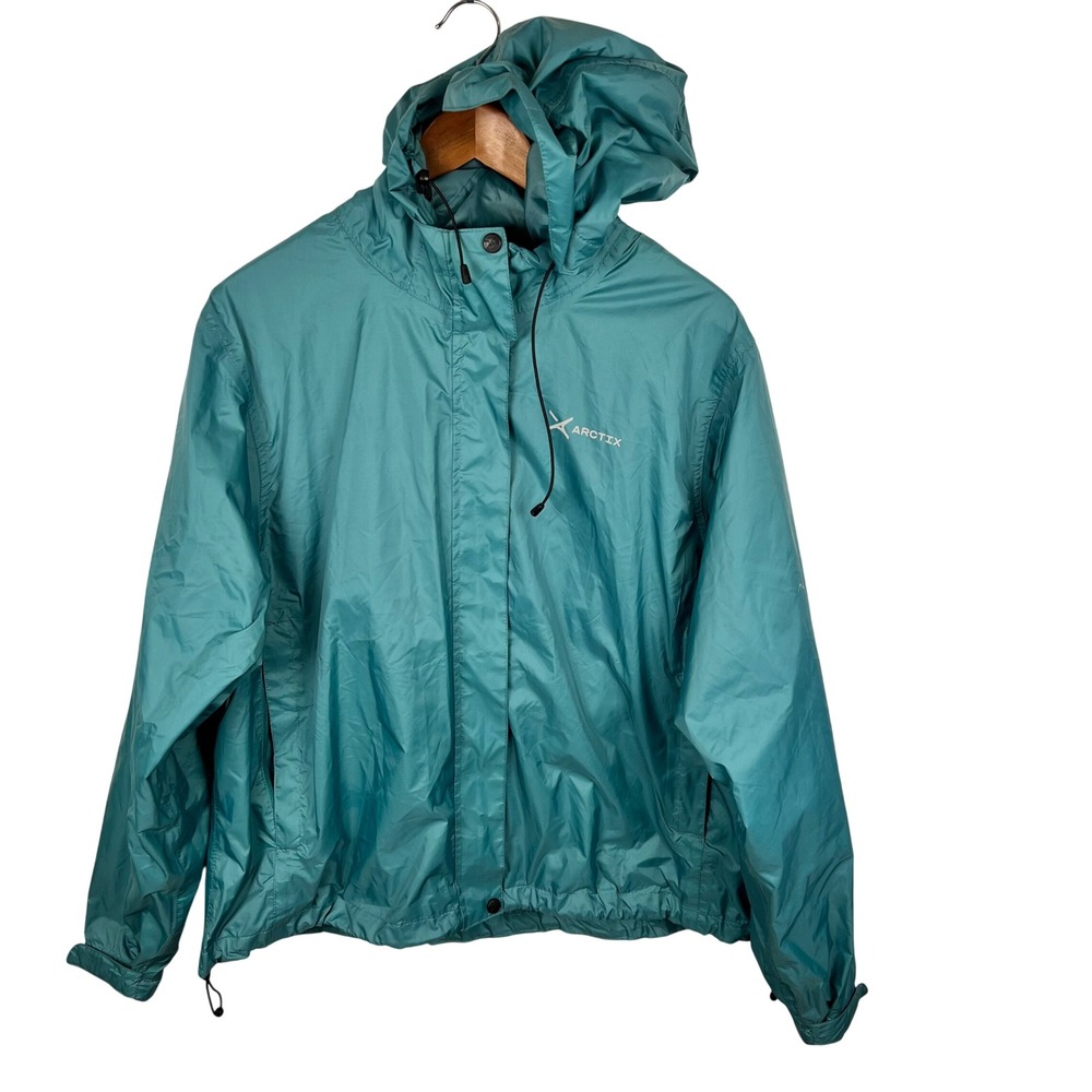 Arctix Womens Rain Jacket XL Lightweight Rain Gear Backpacking Camping Packable